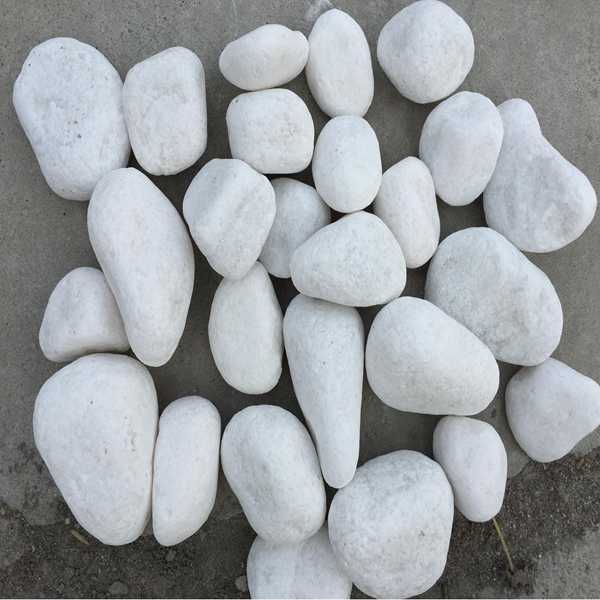 Snow White Pebble Stone (2)